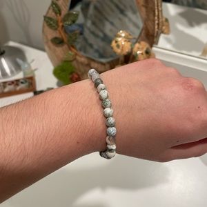 Tree agate crystal bracelet